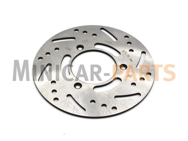 Bremsscheibe hinten links Microcar / Ligier (Ø 165 mm)