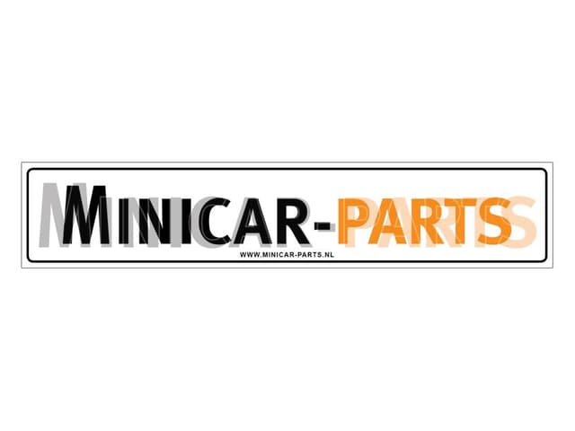 Autoaufkleber Minicar-Parts