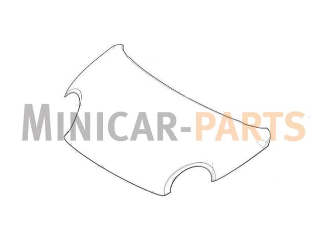 Motorhaubenhaut Microcar MGO3 / Due 2