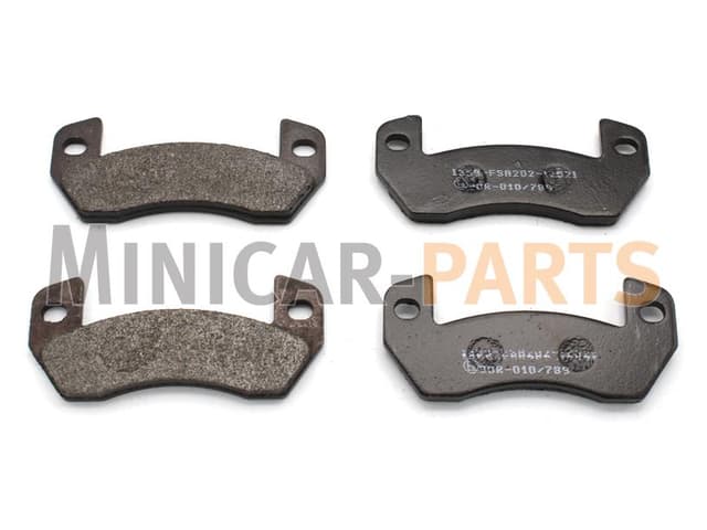 Bremsbeläge setz Rückseite Ligier