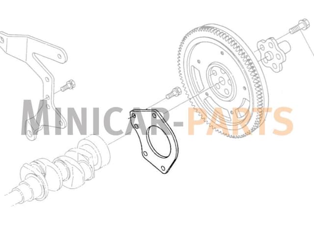 Starter Blech Aixam Kubota Z402 / Z482