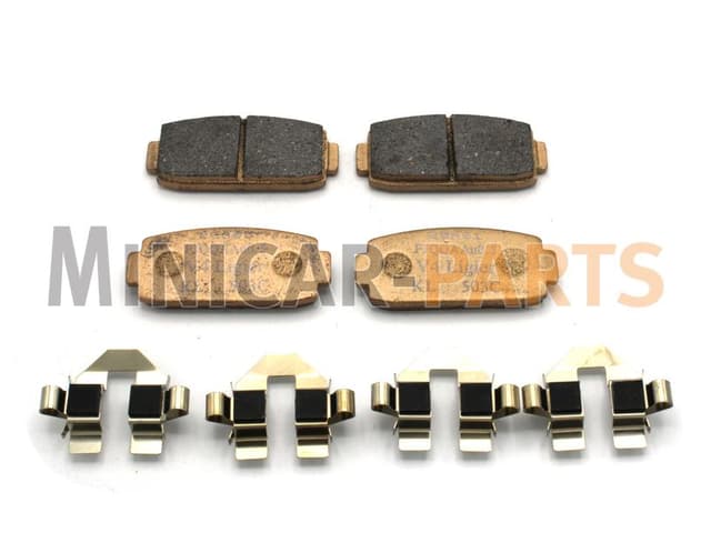 Bremsbeläge hinten Microcar / Ligier