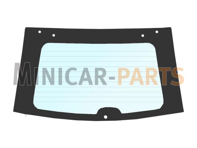 Heckscheibe Aixam Impulsion / Vision Coupe