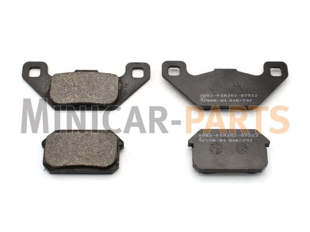 Bremsbeläge Set Hinterseite Ligier / Microcar / Dué / Chatenet