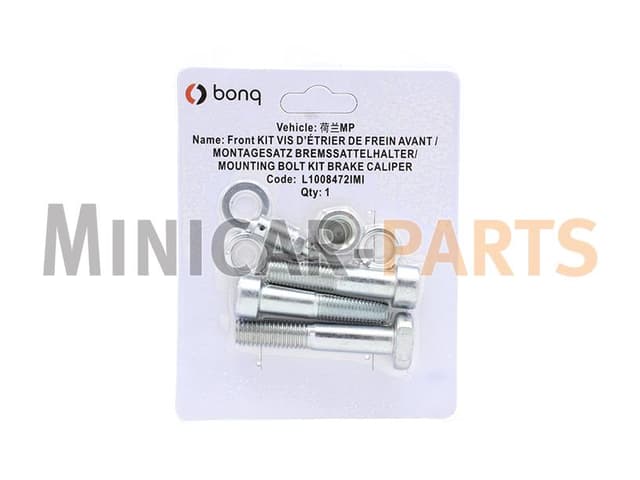 Montagesatz Bremssattelhalter / Achsschenkel Microcar / Ligier