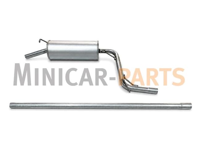 Endschalldämpfer Auspuff Microcar MC1